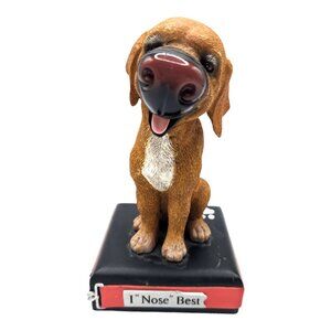 I "NOSE" BEST Dog Figurine Twisted Whiskers ....Because Life Can Be Ruff